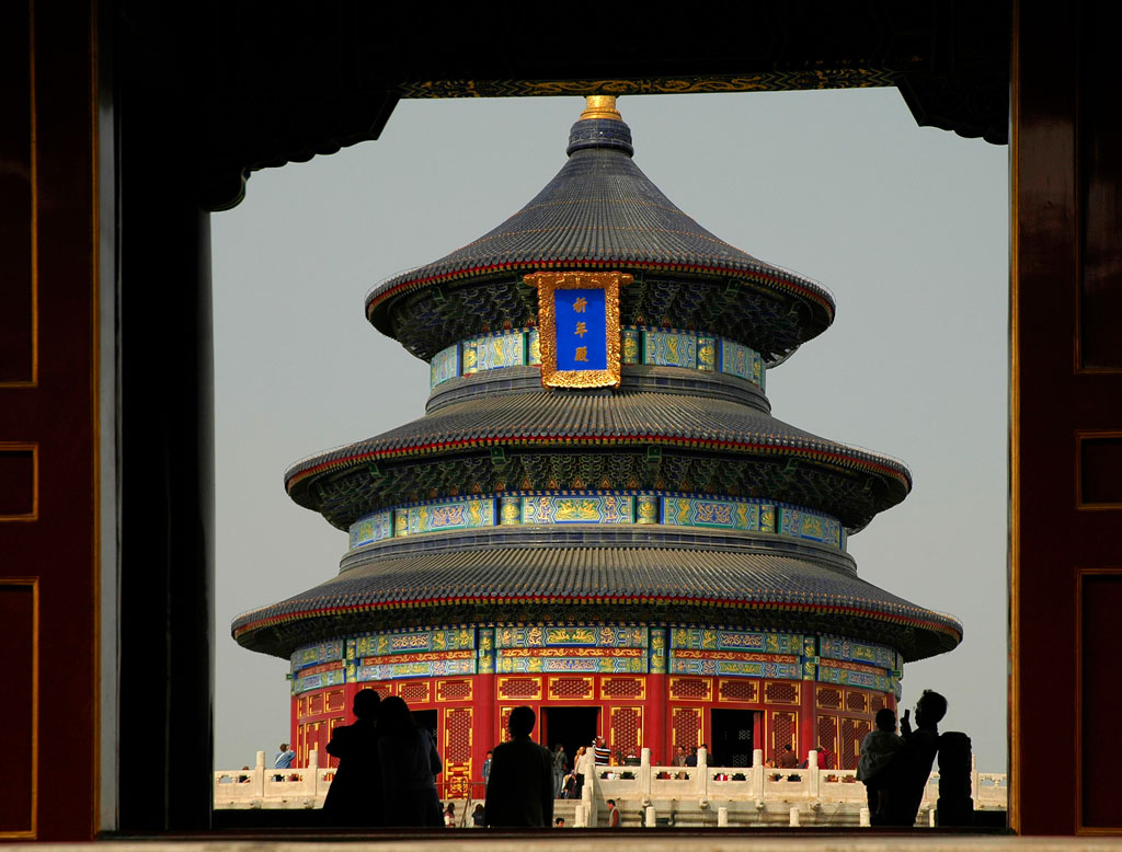  Hall of Prayer for Good Harvests, Temple of Heaven, Beijing. 