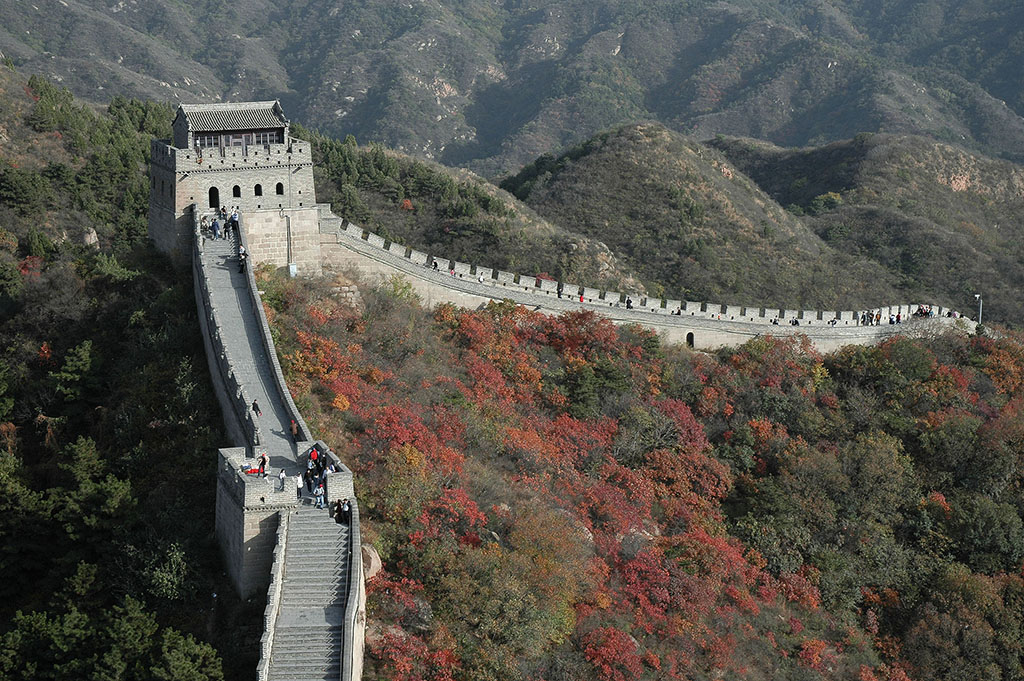  Badaling section of The Great Wall. 