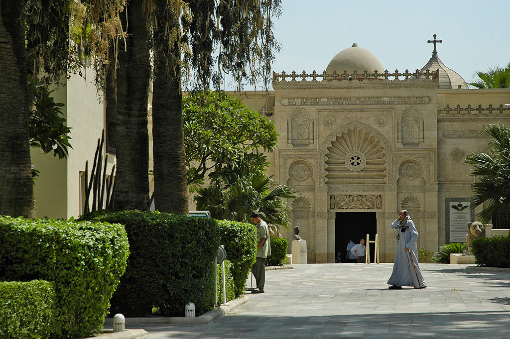  Coptic Museum entrance, Old Cario. 