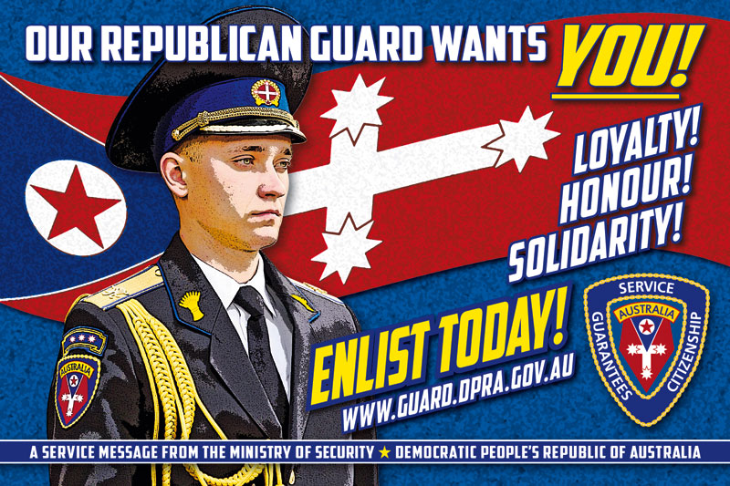 Republican Guard propaganda.